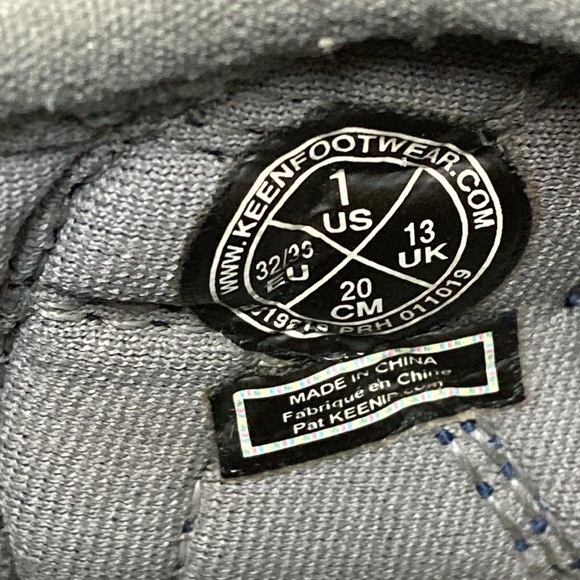 KEEN Boys Venice Blue Hiking Sports Sandals Waterproof Comfort' Size 1 - Picture 9 of 14